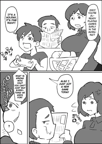 [Otto] The story of a mother who was mugged in front of her family on the weekend [English] manga cover