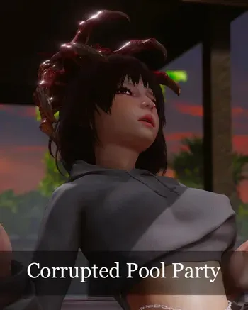 (LegitK) Corrupted Pool Party manga cover