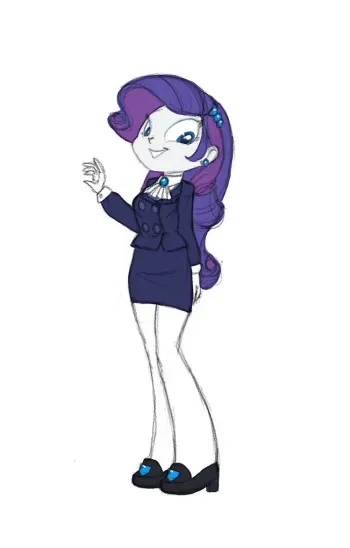 [Carnifex] Equestria Girls Rarity Bound manga cover