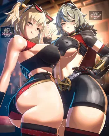 [MikaDawn3D] Burnice White x Caesar King (Zenless Zone Zero) (English) manga cover