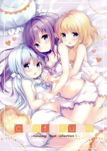 (C95) [Ame Usagi (Amedamacon)] confiture ～ameusagi illust collection5～ (Gochuumon wa Usagi desu ka?) manga cover
