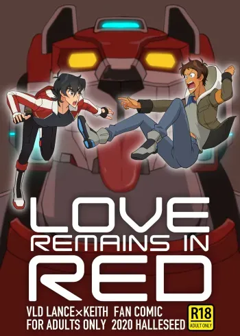 Love Remains in Red manga cover