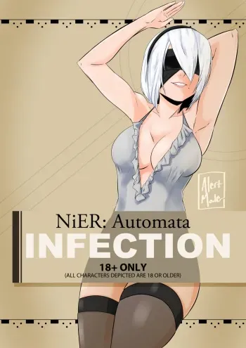 [alertmode] INFECTION (NiER: Automata) manga cover