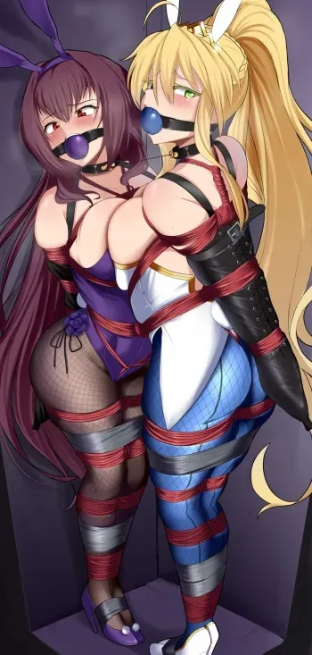 [BagelBomb] Scathach X Artoria Pendragon [Fate Grand Order] manga cover