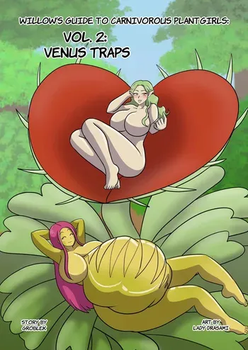 [LadyDrasami] Willow's Guide to Carnivorous Plantgirls Vol. 2: Venus-Traps manga cover