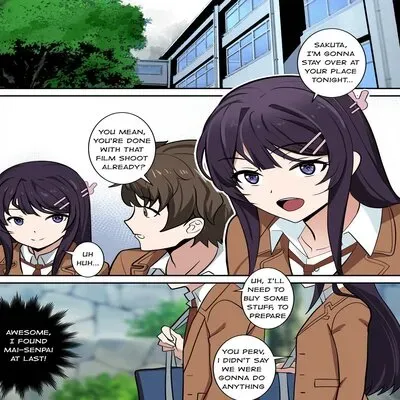 Possessing Sakurajima Mai And Cucking Her Lover [Doujinshi] manga cover