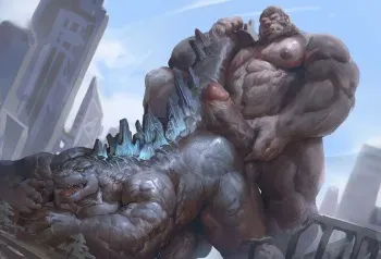 [Lindong] Patreon rewards 2021 April (Godzilla&King Kong, Leishen) manga cover