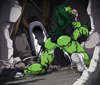 [Sparrow] Sensational She-Hulk Symbiote Sex (Spider-Man, The Sensational She-Hulk) manga cover