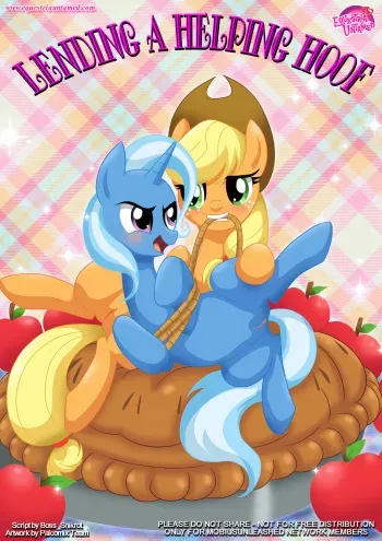 [Palcomix] Lending A Helping Hoof | (My Little Pony: Friendship is Magic) (English) manga cover