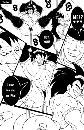 Gajeel just loves love stripping for men manga cover