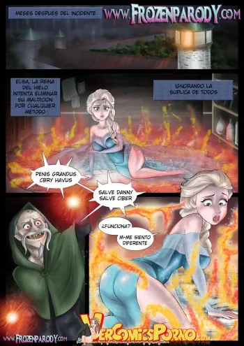 [Frozen Parody] La maldición de Elsa (Frozen) [Spanish] [Ongoing] manga cover