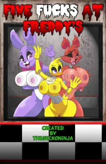 [TheGeckoNinja] Five Fuck's At Freddy's manga cover