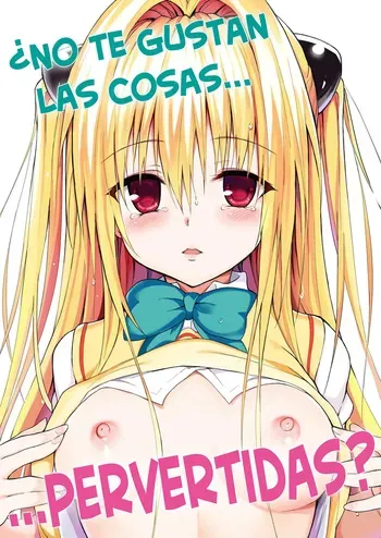 [Kyockchokyock (Kyockcho)] Ecchii no wa Kirai desu ka？- ¿No te Gustan las Cosas Pervertidas？(To LOVE-Ru Darkness) [Español] [Traducciones necesarias] manga cover