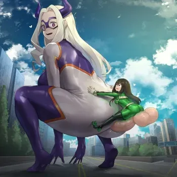 [Sinensian] Mount Lady X Futa Tsuyu Cumflation (My Hero Academia) manga cover