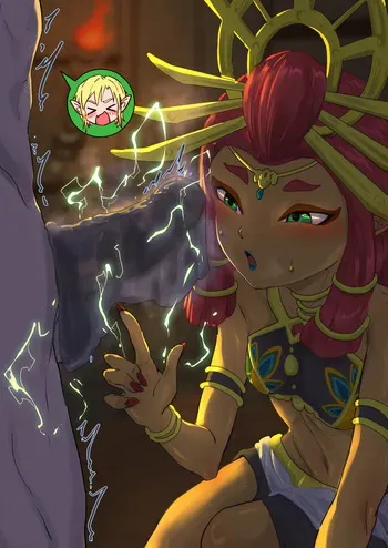 [pz-x] The Legend of Zelda - Riju's Dungeon Date (Breath of the Wild) manga cover