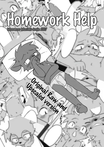 Manmosu Marimo - Homework Help [Upscale+Raw] manga cover