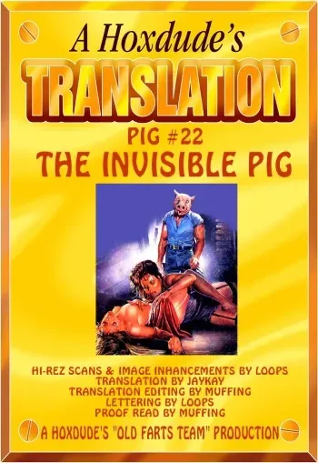 PIG #22 INVISABLE PIG - A JKSKINSFAN TRANSLATION manga cover