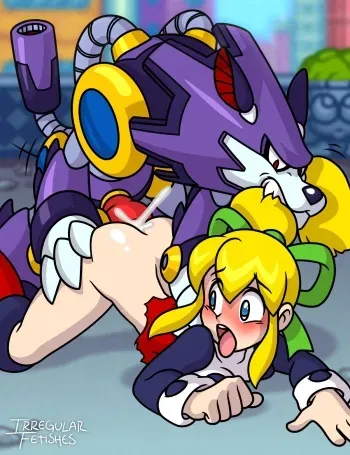 [Irregular Fetishes] Treble Trouble (Mega Man) manga cover