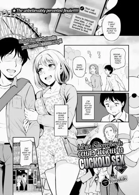 A Pure, Sincere Boy is Getting Addicted to Cuckold Sex ~Part 2~ manga cover