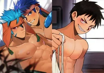 [YaoWuSaMa] Shinra Kusakabe & Ike X Ranulf manga cover