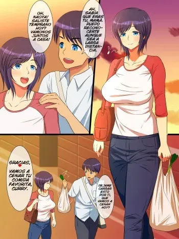 [Haruharutei] Hahabote! Dougan Kyonyuu Okaasan ga Musuko ni Haramasarete Shiawase ni Naru Hanashi [Spanish] {Brad33} manga cover