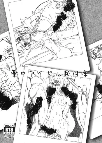 (Futaket 10) [prettydolls (Araki Hiroaki)] Junkie Idol Akizuki Ryo (THE IDOLM@STER DearlyStars) manga cover