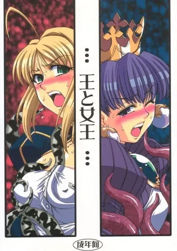 (C68) [H.B (B-RIVER, Rai Su Min)] Ou to Joou (Fate/stay night, Princess Crown) manga cover