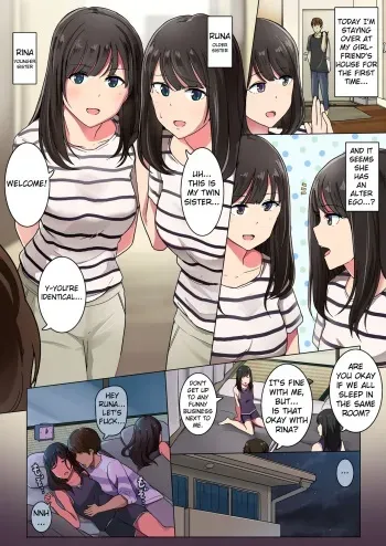 Futago Kanojo no Ie ni Otomarisuru Hanashi manga cover