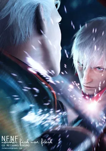 [GD Mechano (Izumi Yakumo)] n.f.n.f. - Neither Fish Nor Flesh (Devil May Cry 3) [English] manga cover