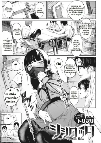 [Toriburi] Shishi Kutta | Reap What You Sow (COMIC HOTMILK 2022-07) [Spanish] [John] [Digital] manga cover
