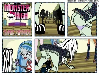 [Blargsnarf] Frankie's Initiation (Monster High) manga cover