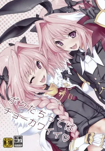 (C97) [Uguisuya (Uguisu Kagura)] Boku-tachi tteba Chou Kawaii (Fate/Grand Order) [English] {Exo Subs} manga cover