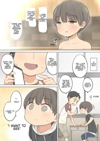 Konyoku Onsen de Toshiue no Onee-san ni Ippai Shasei Sasete Morau Hanashi | Story of how I came a lot with an older oneesan at the mixed hot spring bath manga cover