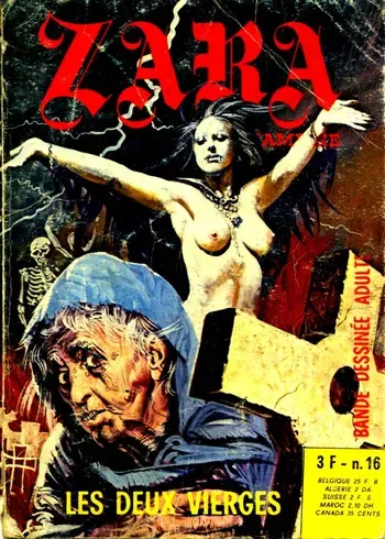 Zara la Vampire 016 - Les deux vierges manga cover
