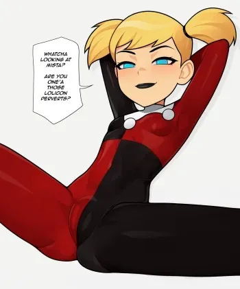 [LoodnCrood] Loli Quinn (Batman) manga cover