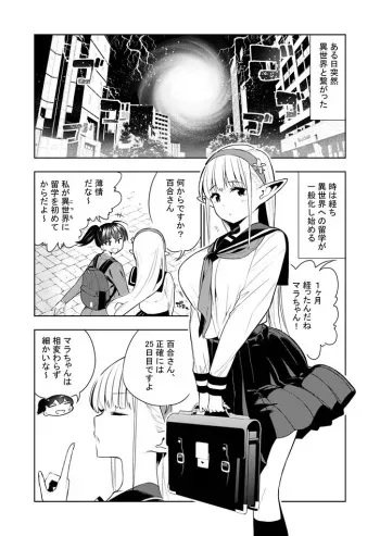 Futanari no Elf manga cover