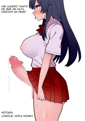 [Hotaru] Koutensei Futanari JK ga Seiyoku ni Makete Shiko Saru ni Naru Hanashi | Una chica de secundaria futanari que sucumbe a su deseo sexual y se convierte en semental [Spanish] manga cover