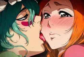 Emi Aitelier - Orihime Inoue x Nelliel Tu Oderschvank - Bleach manga cover