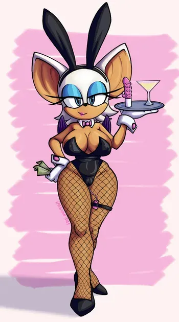 [Mexican Joe] Rouge the Bunny (Sonic the Hedgehog) manga cover