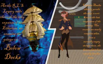 [Olde Fortran] Of Below Decks (Treasure Planet) manga cover