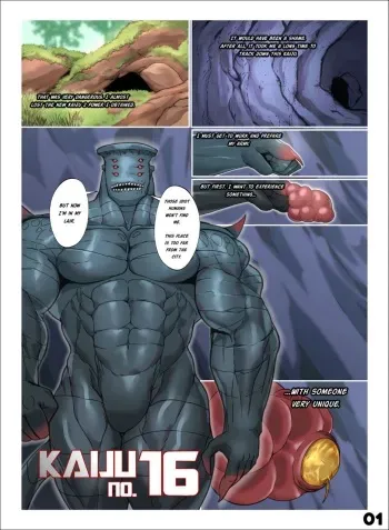 KAIJU NO.16 manga cover