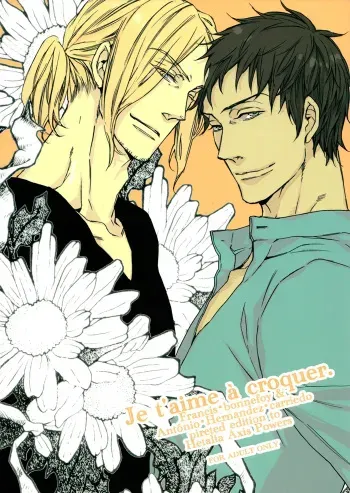 Je t'aime à croquer. manga cover