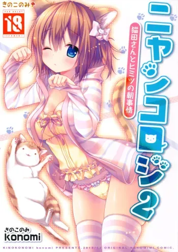 Nyancology 2san to Himitsu no Asa JijouNekota manga cover