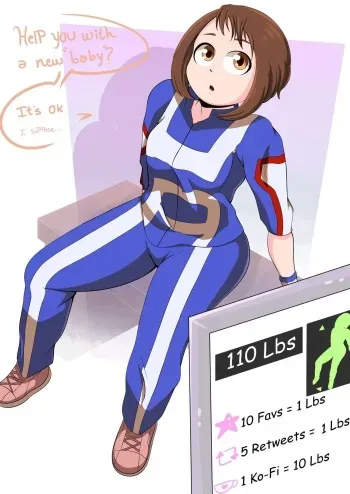 [Sofuki] The fattening ''Baby''/ Overcome Uraraka manga cover
