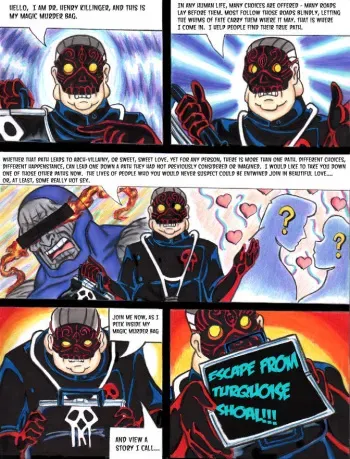 [Taigan] Escape From Turquoise Shoal (The Venture Bros) manga cover