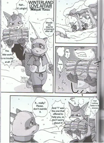(C75) [Tamago Bakudan (Mikaduki Karasu)] Yukiguni Jouji | Winterland Love Affair (Seishun 18kin Kippu 3) [English] [Decensored] manga cover