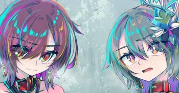 [hikigaeru] 【Skeb絵】ガニ股電マ責め・差分 manga cover