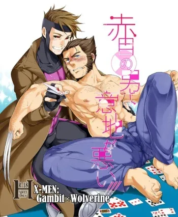 [Wakatobi (Wakatobi Tyakku)] Akame no Otoko wa Iji ga Warui! (X-MEN) [Digital] manga cover