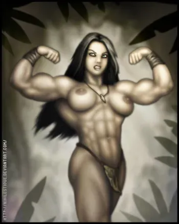 Muscle Females 13 manga cover