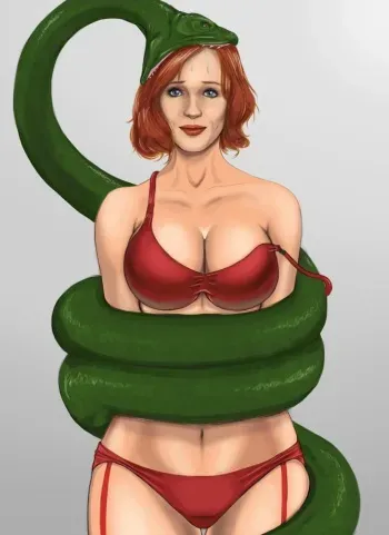 [LAPTOP456] Christina Hendricks Vore manga cover